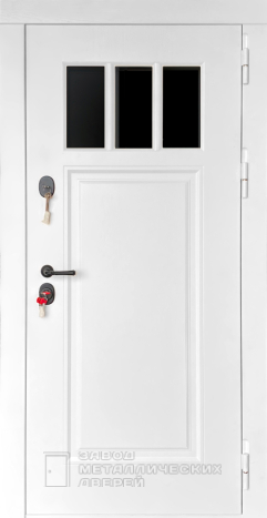 Фото «Дверь со стеклом в дом №44» в Москве